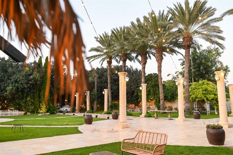 כל היופי שבטבע, הצצה אל מתחם האירועים 'תל-יה' (צילום: וואלה! מזל טוב)